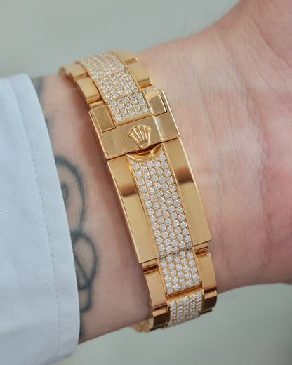 RLX Eye_Of_The_Tiger Golden Chain Bracelet Premium Quality FrameFocus.in