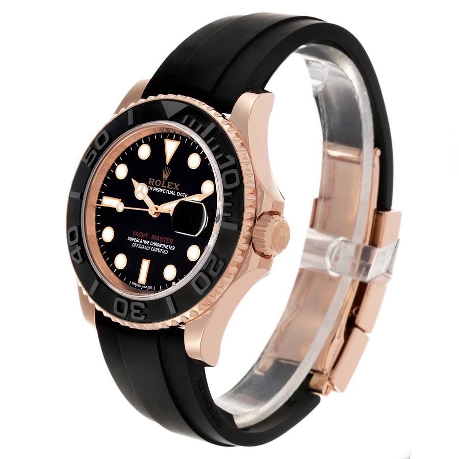 RLX Yatch-Master Rose Gold Oyster Flex Bracelet Premium Quality FrameFocus.in