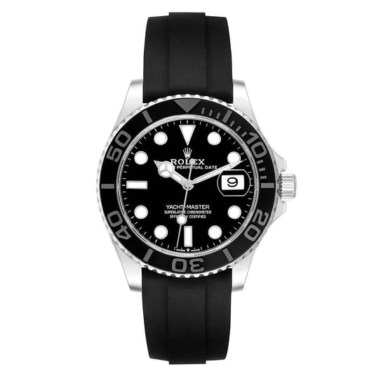 RLX Yatch-Master Silver/White-Gold Oyster Flex Bracelet Premium Quality FrameFocus.in